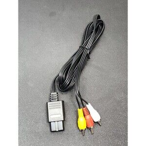 AV TV Audio Video Stereo Cable Cord For Nintendo 64 N64 SNES Gamecube 6FT